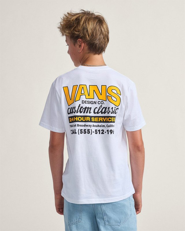 Camiseta Ss Shop Front White Infantil