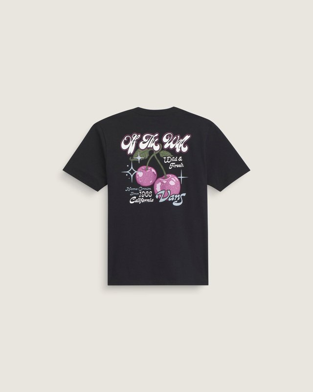 Camisa Manga Curta Cherry Shack Black Infanti