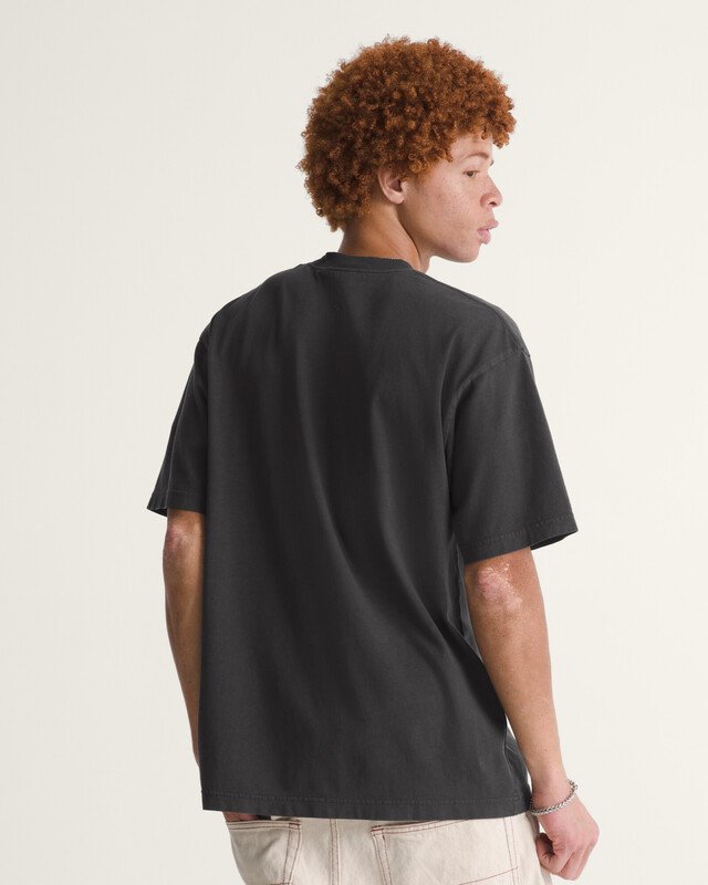 Camiseta Manga Curta Loose Fit Premium Faded Black