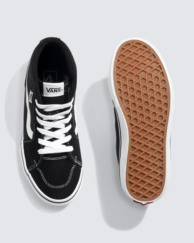 Tênis Filmore Hi Black White Infantil