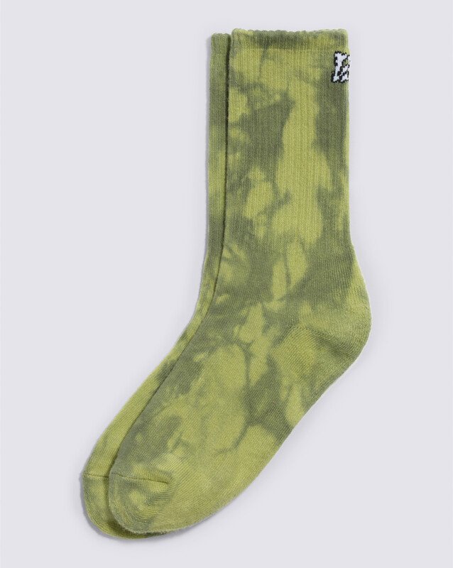 Meia Psych Tie Dye 36/9 Skate White
