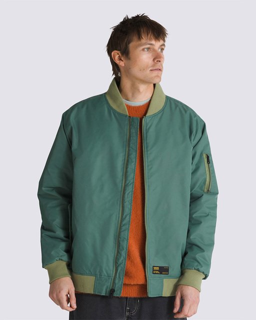 Jaqueta Copley Bomber Upland Dark Forest | Vans