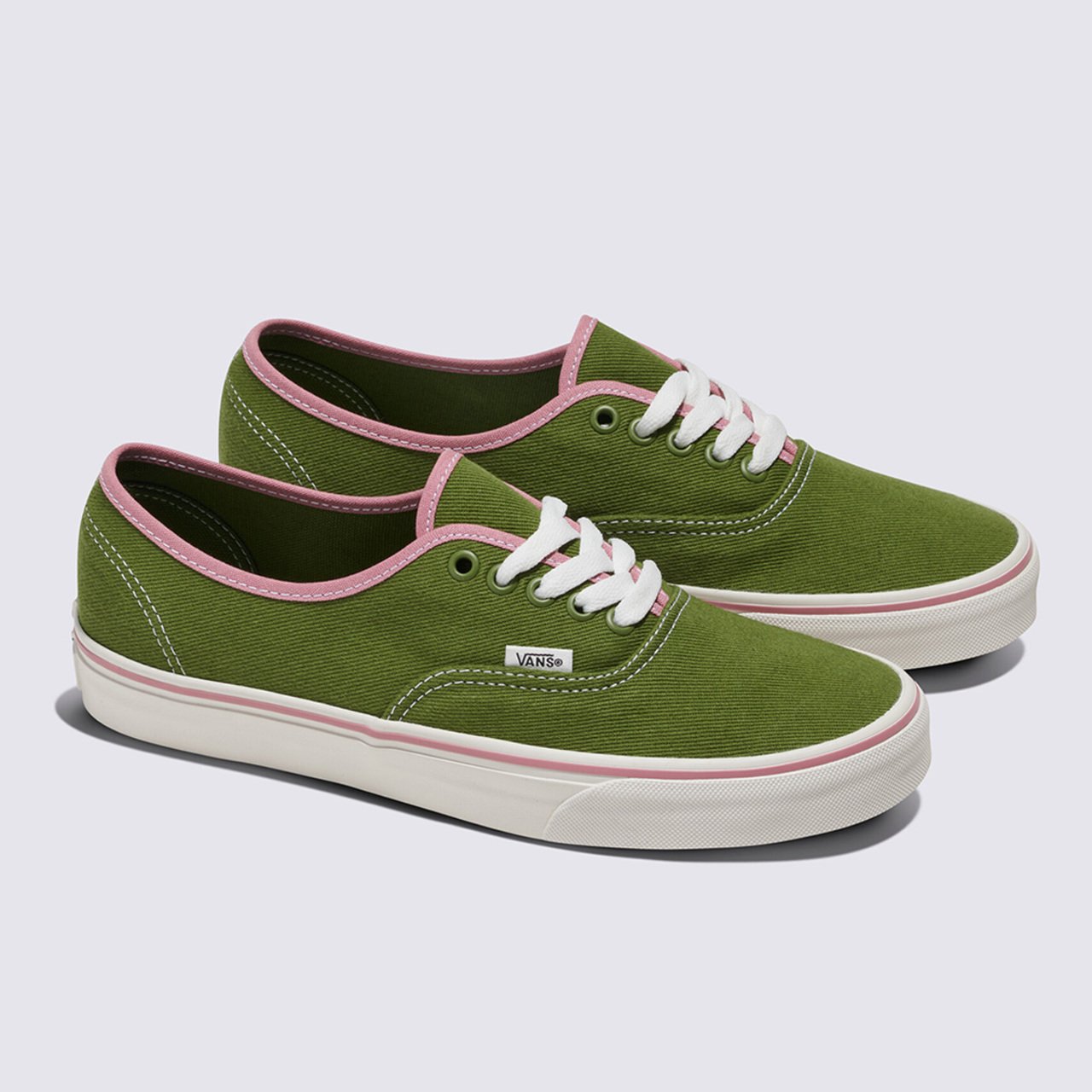 Pink and green vans shop