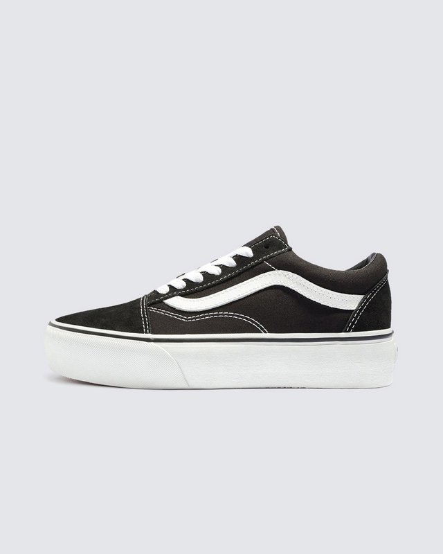 Tênis Old Skool Plataforma Black White