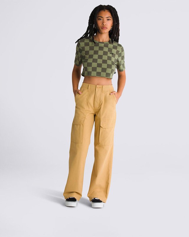 Camiseta Checker Crew Crop Ii Compl. Ultra Neo Vr3 Olivine