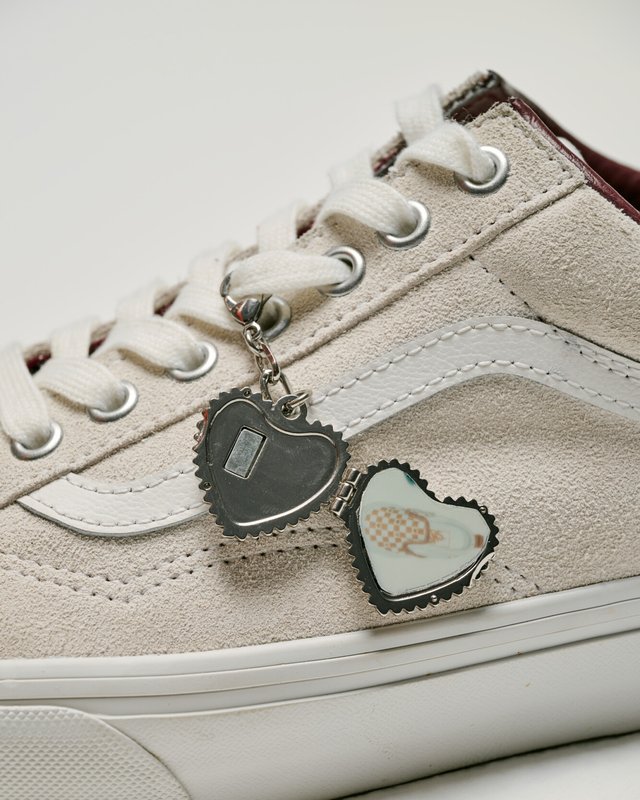 Tênis Old Skool Love Is Pain Blanc De Blanc