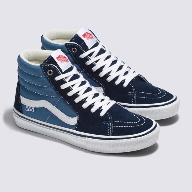 Vans sk8 hi azul online