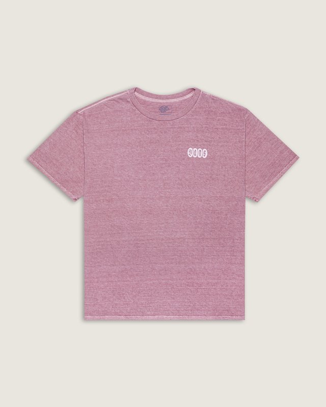 Camiseta Ss Earthbound Outsized Pink Dawn