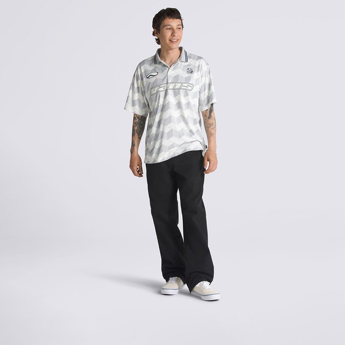 Camisa Rigsby Soccer SS Polo Marshmallow