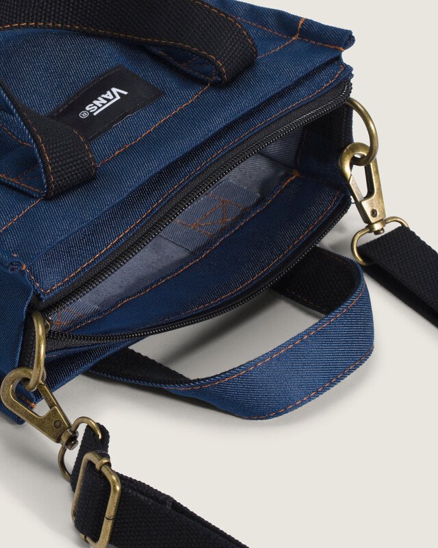 Bolsa Lil Pergs Tote Stone Wash Blue
