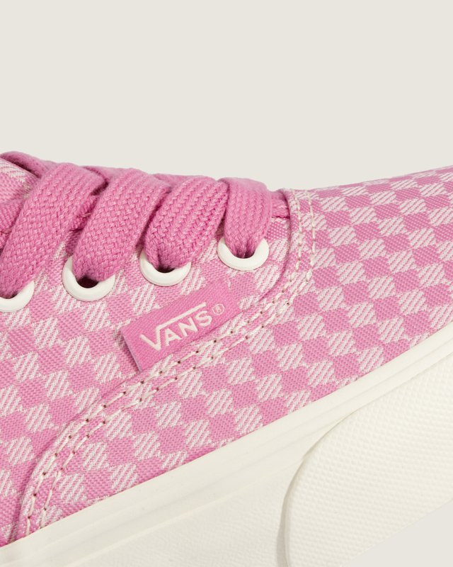 Tênis Authentic Micro Check Pink Fizz
