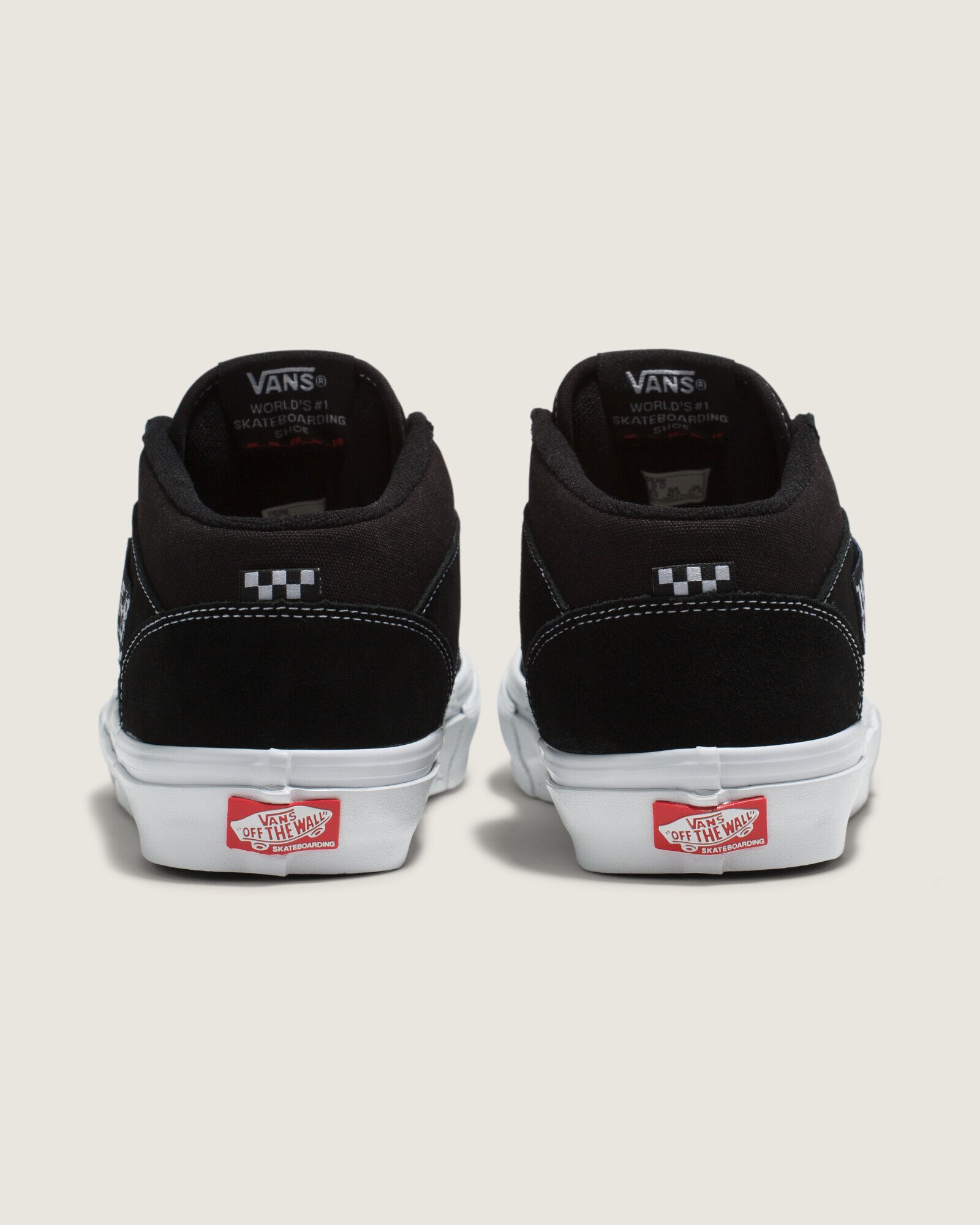 Tênis Skate Half Cab Black White | Vans