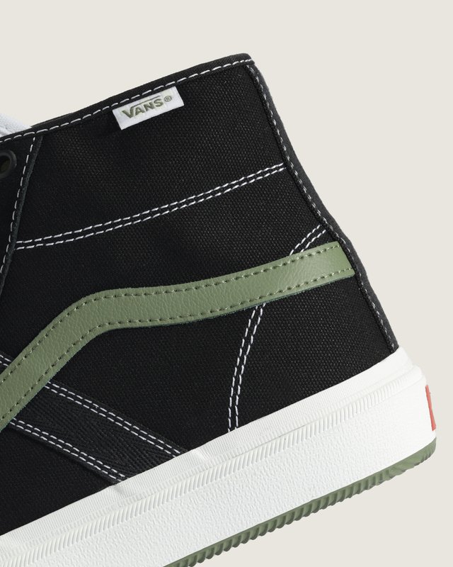 ぺ（13点） Tênis Crockett High Pro Skate Black Green | Vans