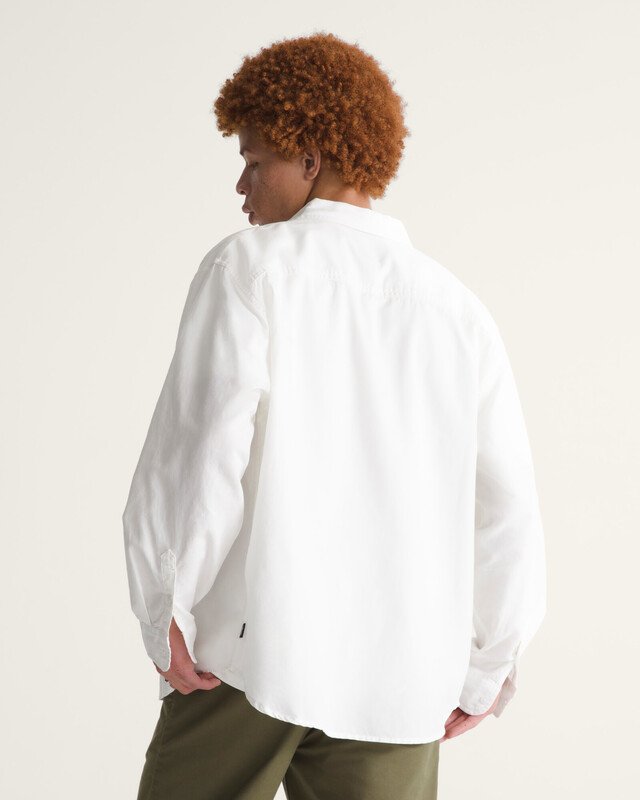 Camisa Manga Longa Lawson Solid Oxford White