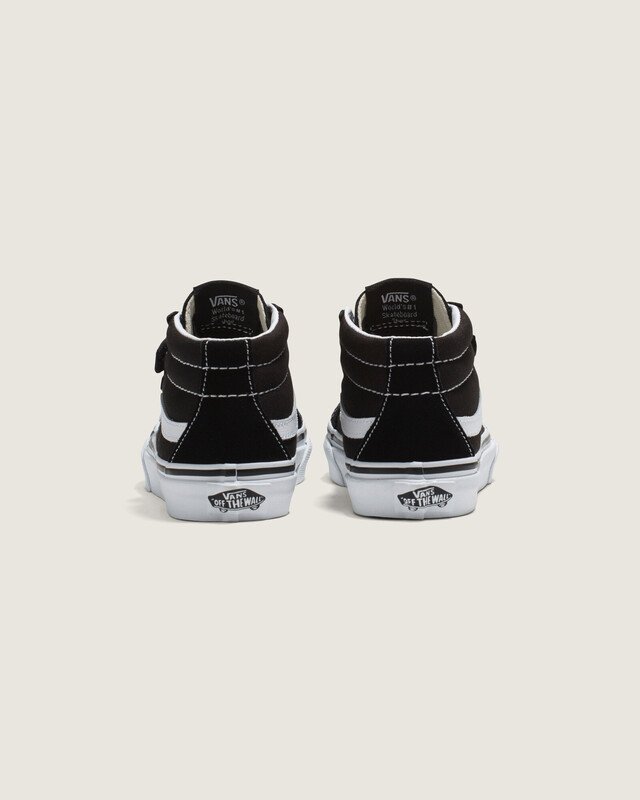 Tênis Sk8-Mid New Black True White Infantil