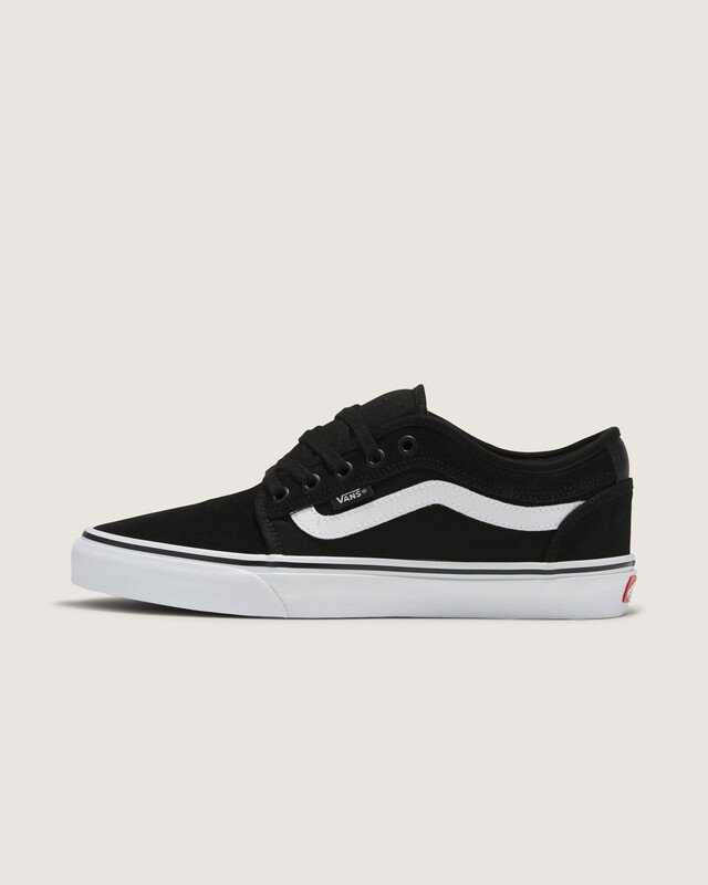 Tênis Skate Chukka Low Sidestripe Black White