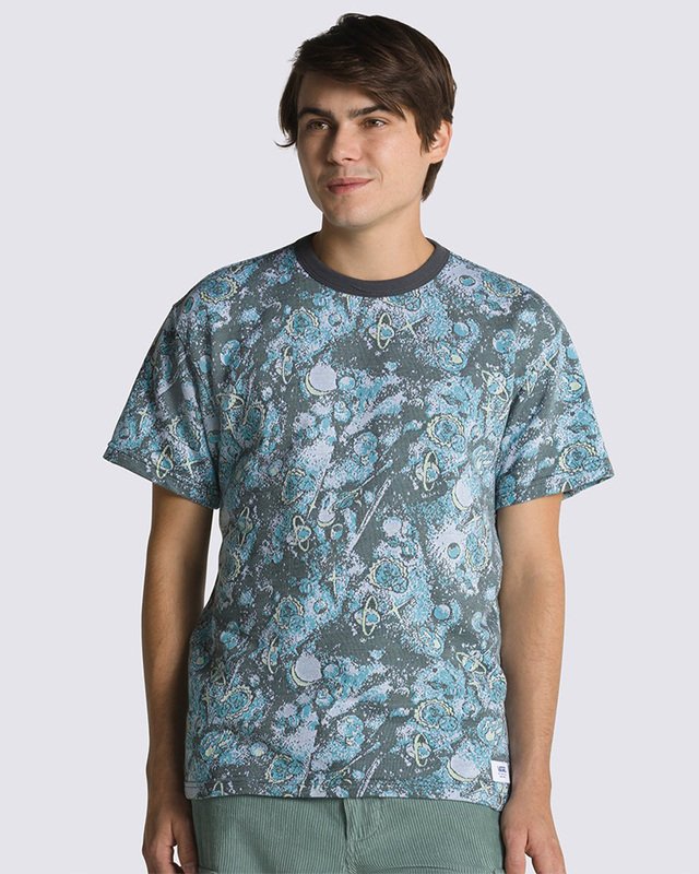 Camiseta Glaxay Ss Knit Anaheim Space Black