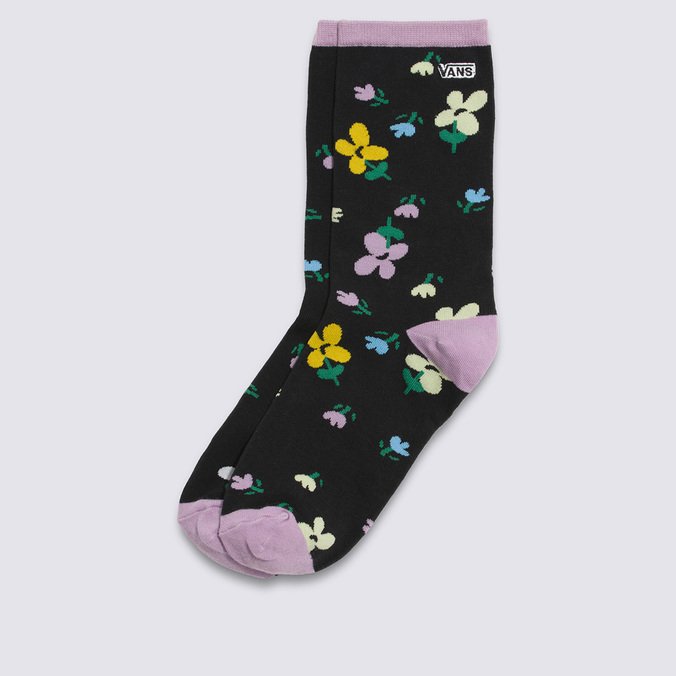 Meia Ticker Black Lavender Mist 36/9