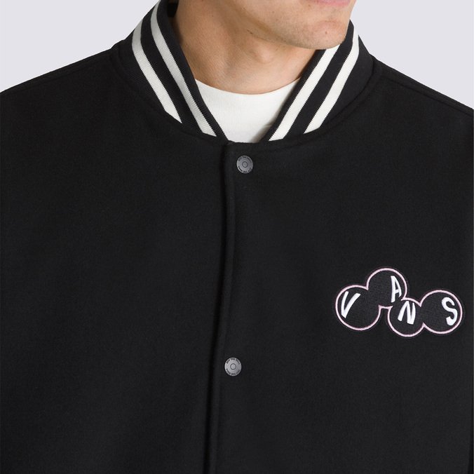 Jaqueta Scuttle Baseball Black
