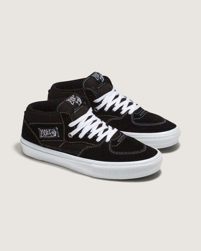 Tênis Skate Half Cab Black White