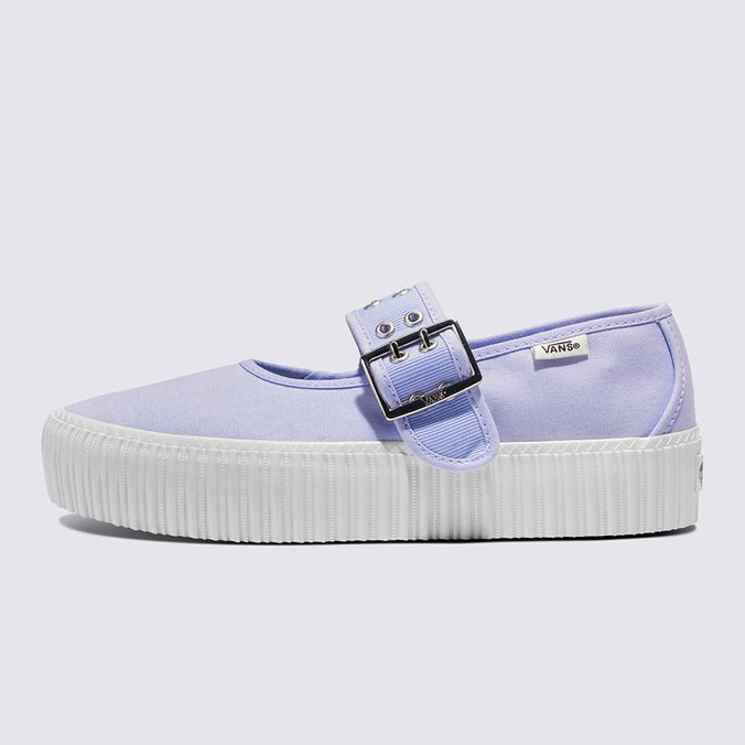 Tênis Mary Jane Creeper Grunge Ballet Halogen Blue