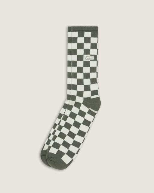 Meia Checkerboard Crew Pine Forest | Vans