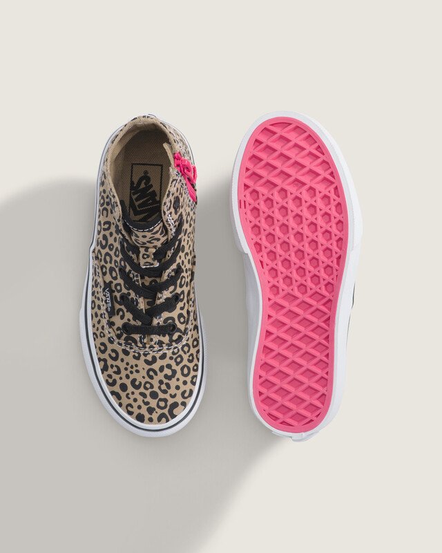 Tênis Authentic Leopard Pop Incense Pink Velvet Infantil