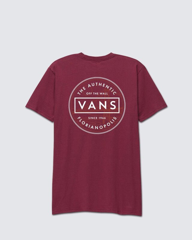 CAMISETA FLORIANOPOLIS SS BURGUNDY