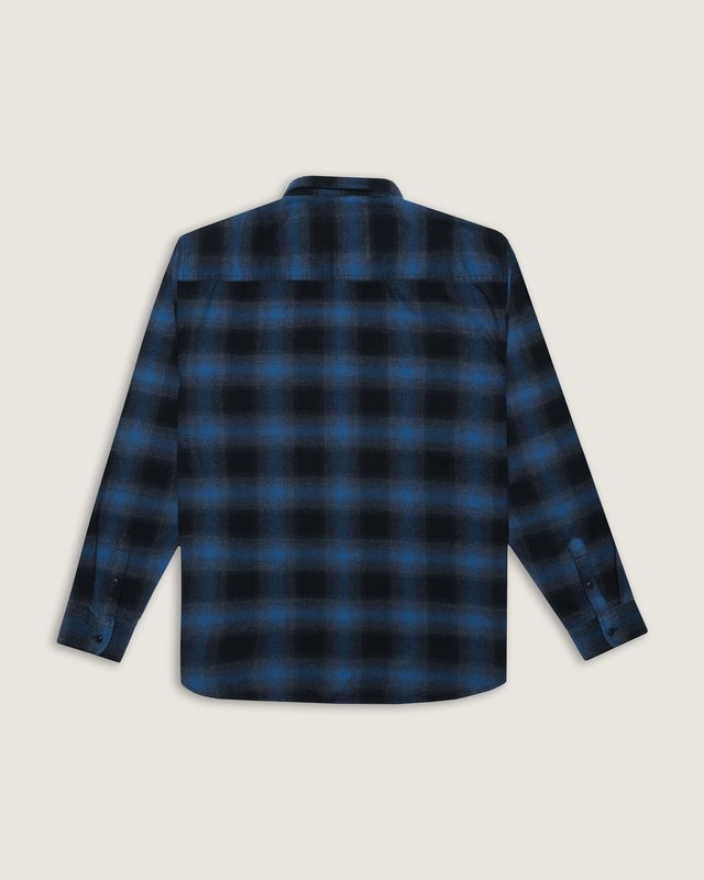 Camisa Manga Longa Lawson Plaid Flannel  Black True Navy