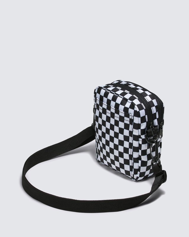 Bolsa Go Getter Crossbody Black White Checkerboard