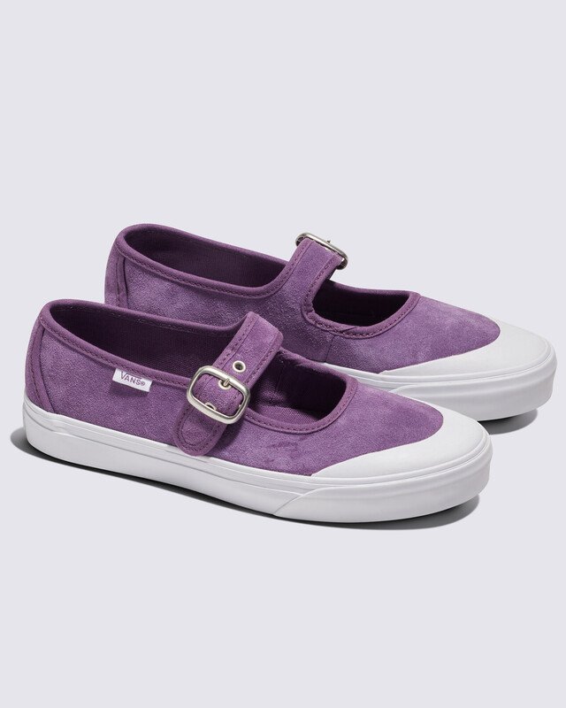 Tênis Mary Jane Suede Grape Jam