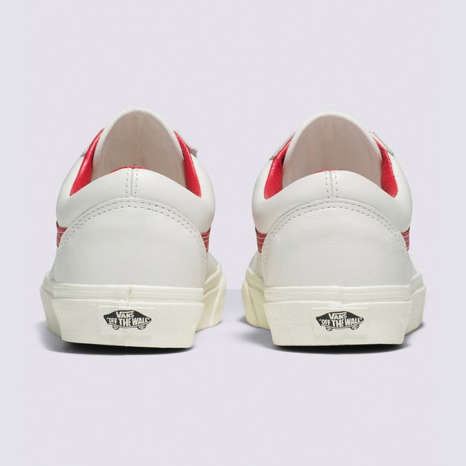 Tênis Old Skool Vintage Leather Blanc De Blanc Multi
