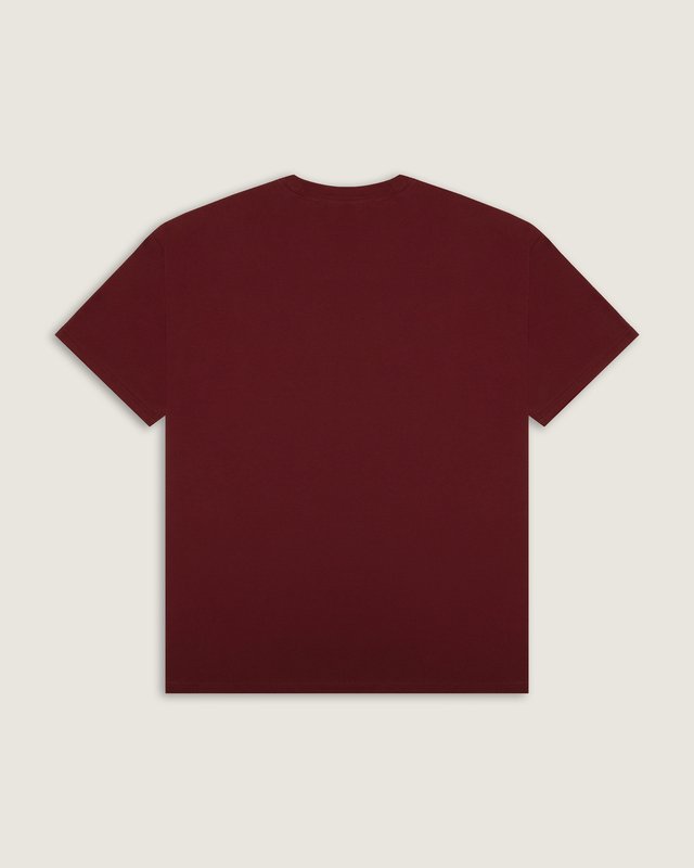 Camiseta Manga Curta Retro Vans Bordeaux