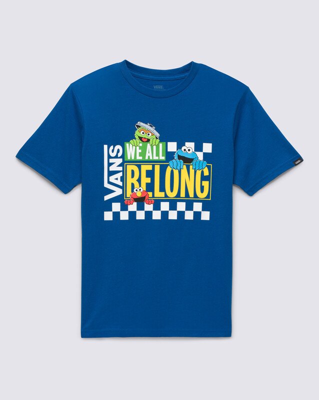 Camiseta Ss Infantil Vila Sésamo True Blue