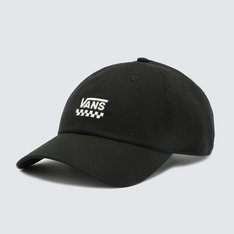 Um acessório marcante que além de te proteger carrega muita personalidade e transmite a cultura street style. Seu visual icônico carrega a identidade Vans na essência. O Boné Court Side Curved Bill Jockey Black traz segurança, estilo e conforto para qualquer rotina. Presença forte na cultura do esporte e das ruas, características da tradição Vans, o boné feminino preto de aba curva apresenta silhueta clássica. Considerado um modelo best seller, é confeccionado em tecido 100%  algodão, com seis painéis. Traz assinatura Vans em “Drop V” e estampa em checkerboard bordados na parte frontal do acessório. De tamanho único, o modelo permite fácil ajuste para regulagem. Estruturado e versátil, exalte sua personalidade “Off The Wall” por onde for com esse boné, pois ele combina com todos os seus clássicos Vans.