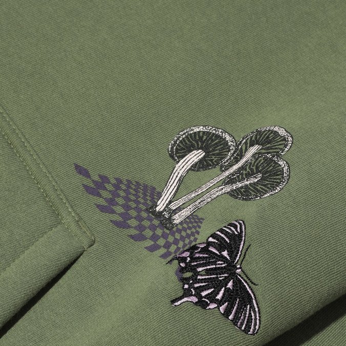 Moletom Dazed Strange Bff Hoodie Olivine