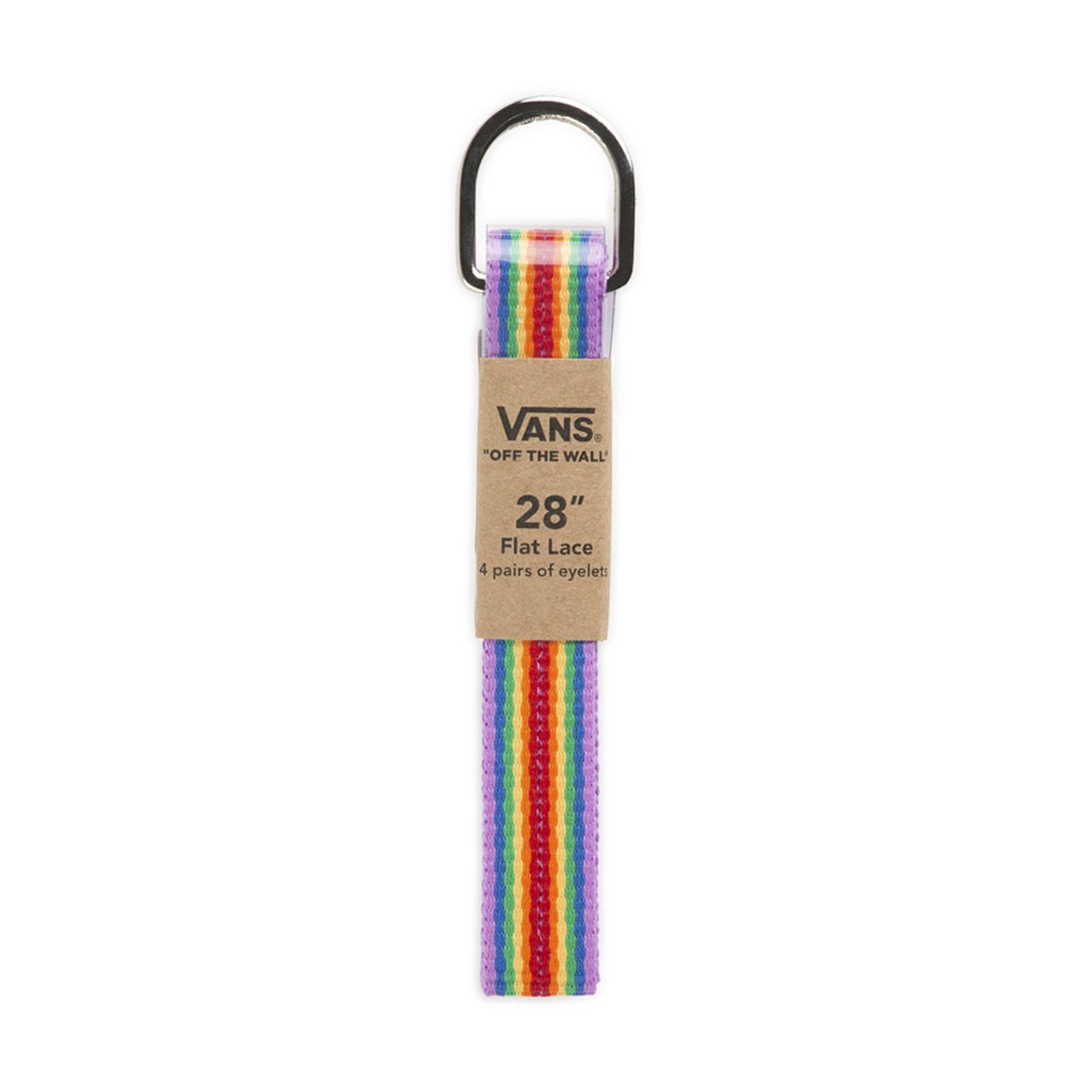 Rainbow shoelaces vans clearance