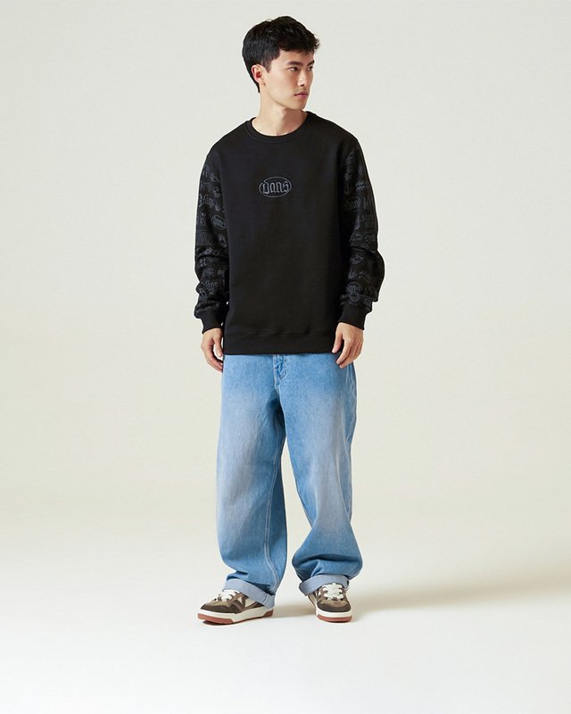 Moletom Mixed Lot Crew Black