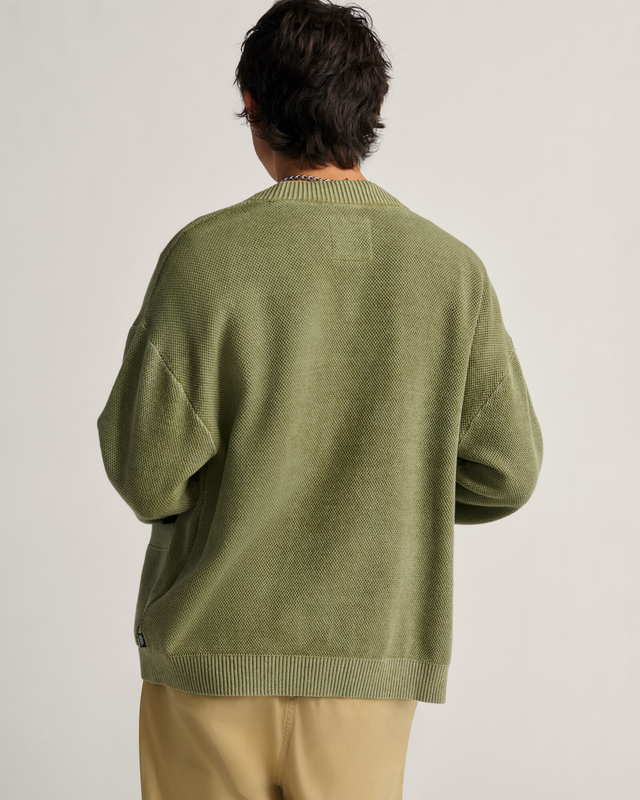 Casaco Bayview Cardigan Sweater Bay Leaf | Vans