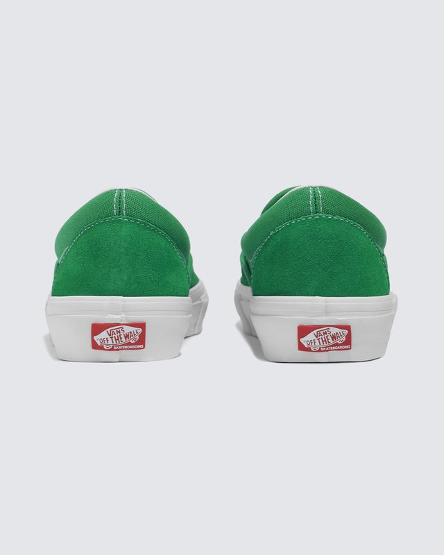 Tênis Skate Slip-On Green White