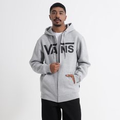 Um clássico é sempre clássico. A tradição que as peças Vans carregam na essência permitem um visual atemporal, que combina o estilo tradicional com o conforto aconchegante para os dias mais frios. O Moletom Vans Classic Zip Hoodie Ii Cement Heather Black é confeccionado em algodão e poliéster. O modelo na cor cinza, é fechado com bolso canguru. Possui capuz com cadarço para regulagem, barra e punhos canelados e estampa frontal exclusiva em silk à base d’água em logotipo Vans “Drop V” centralizado na altura do peito.