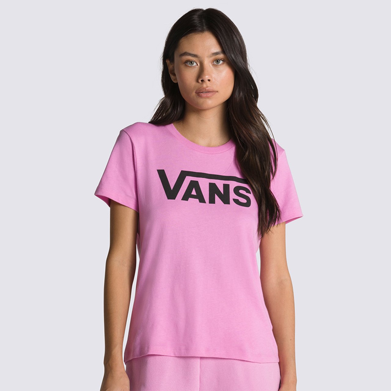 Camiseta vans feminina rosa discount