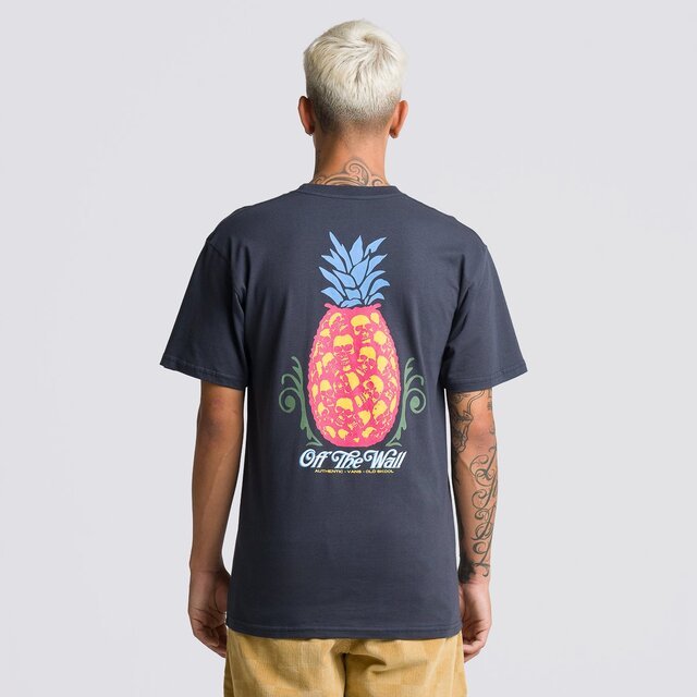 Camiseta Pineapple Skull S. Hero Sport Low Navy