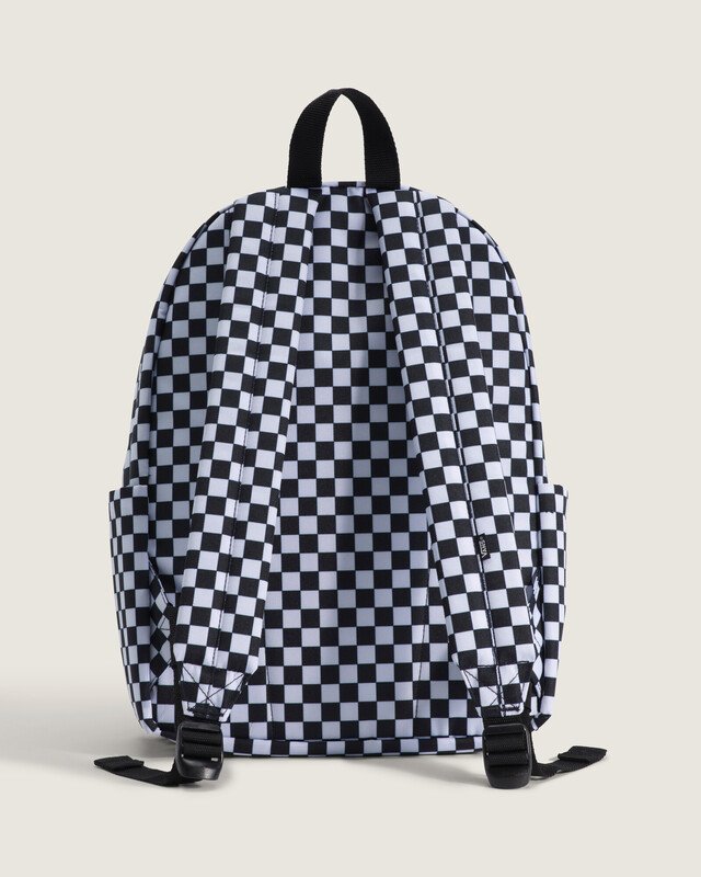 Mochila Old Skool Grom Black White Checkerboard