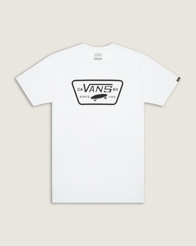 Camiseta Full Patch White Black