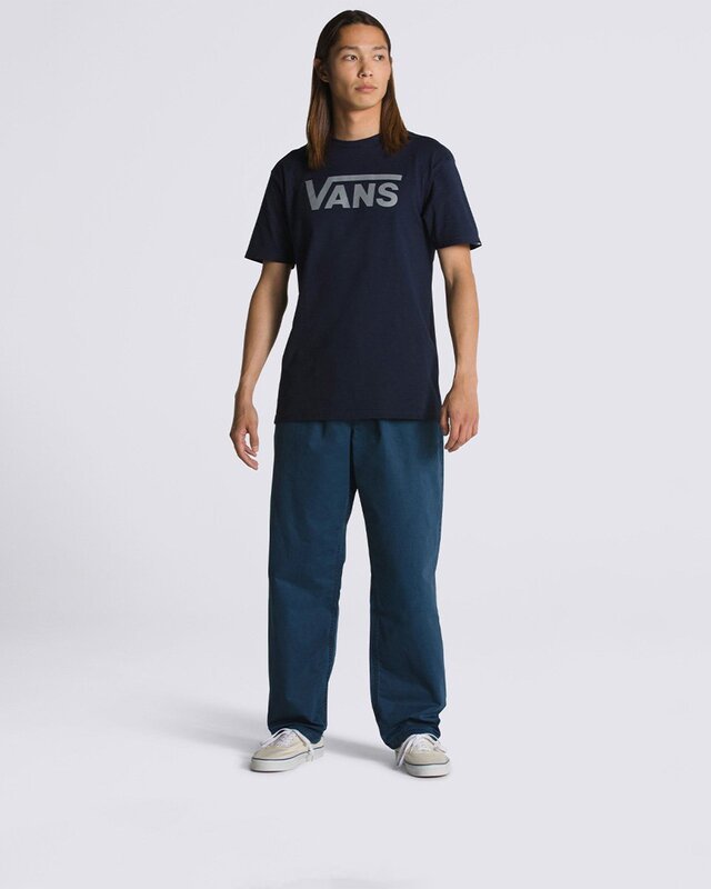 Camiseta Vans Classic Ss Navy White