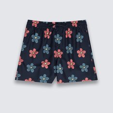 O Boardshort Parisian Night é uma versão moderna da bermuda de surf clássica. O modelo é resistente à água, possui cintura elástica com cordão que permite conforto o dia todo, tanto dentro quanto fora da água. Traz estampa icônica floral e bolsos nas costuras laterais, com presilhas para segurança. A equipe da Vans estabeleceu metas ambiciosas de sustentabilidade. Grandes ou pequenos, todos os esforços resultam em mudanças positivas. Para ganhar o logotipo do globo VR3 Checkerboard, pelo menos 30% do produto deve ser feito de um ou uma combinação de materiais reciclados, renováveis e/ou regenerativos. Para saber mais sobre a Vans® e sua jornada em direção a materiais sustentáveis, acesse www.vans.com.br/sustentabilidade.