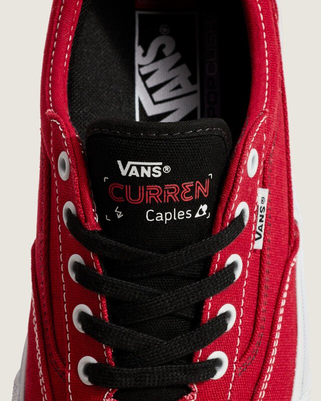 Tênis Curren Caples Skate Red White