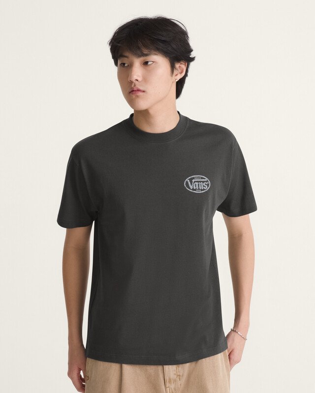 Camiseta Manga Curta The Painted Rose Xmas Faded Black