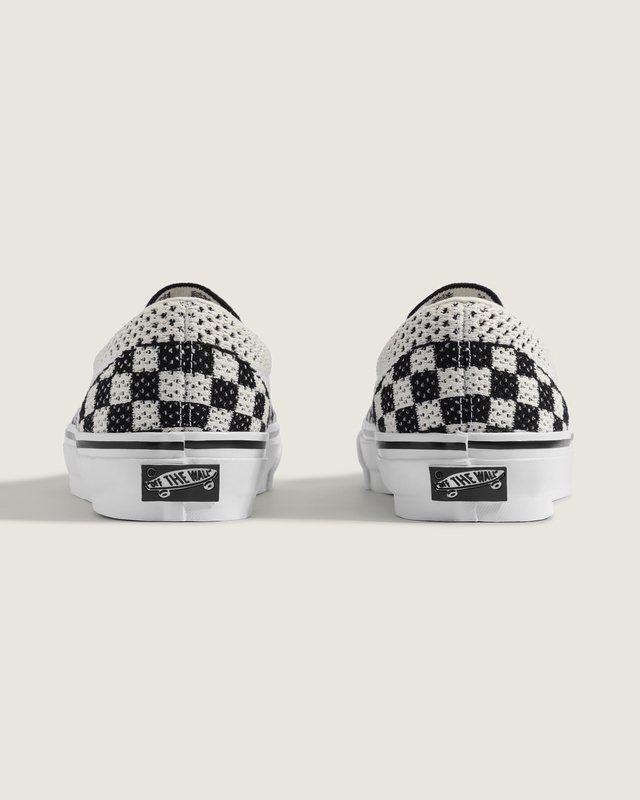 Tênis Slip-On Checkerboard Black Marshmallow